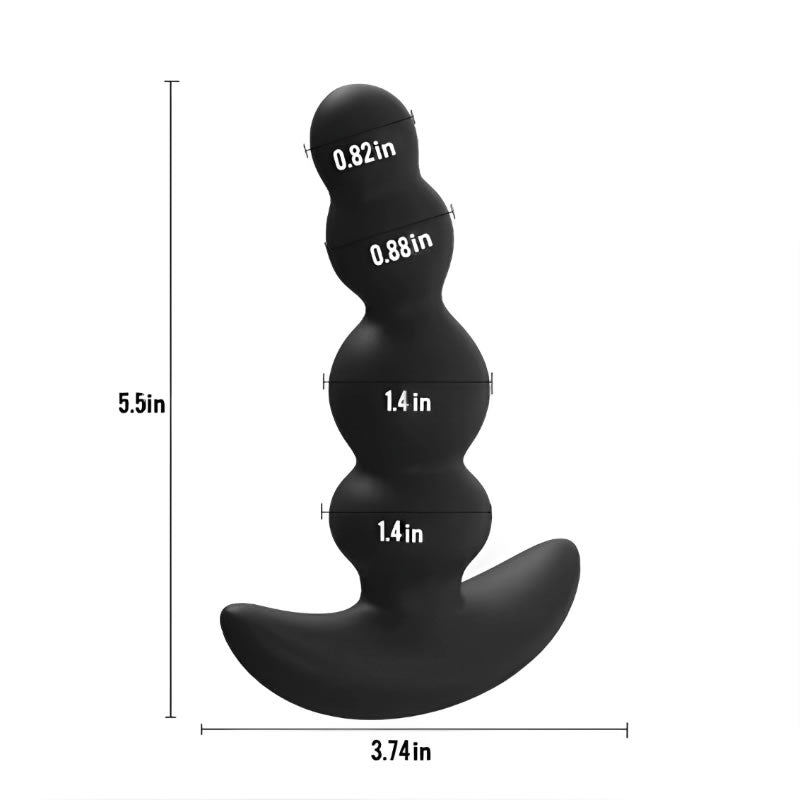 10 Vibrations 3 Rotations Prostate Massager with Remote Control Bestgspot