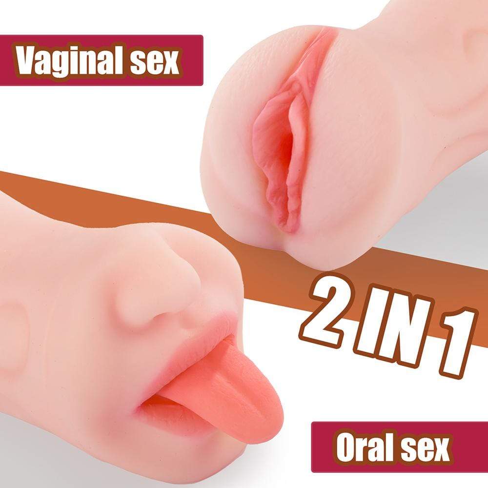 5.9-Inch Realistic Mouth with 3D Teeth and Tongue Pocket Pussy Bestgspot