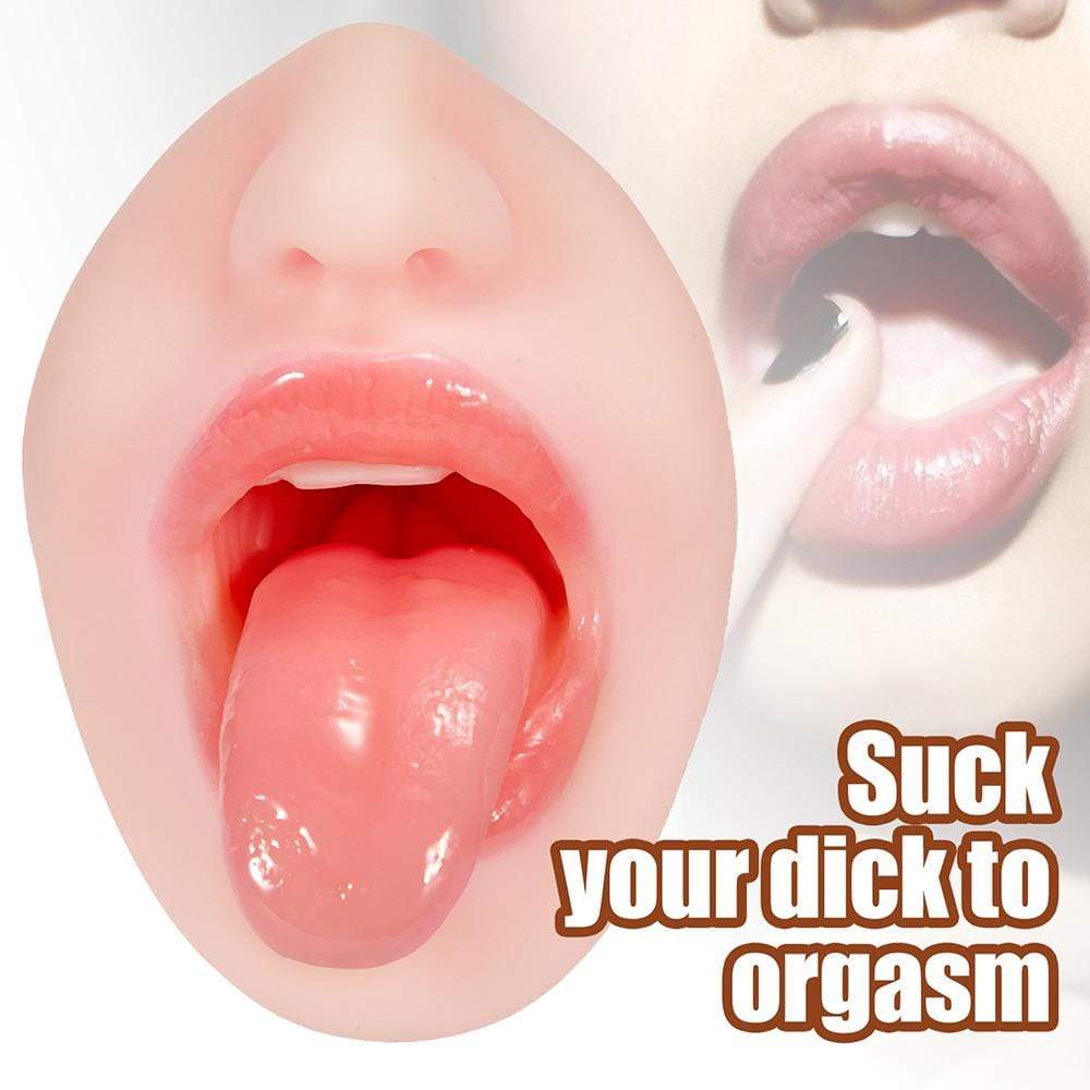 5.9-Inch Realistic Mouth with 3D Teeth and Tongue Pocket Pussy Bestgspot