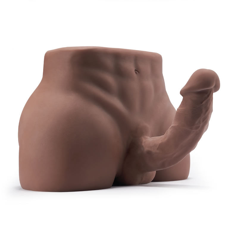 8.5lb Hunky Unisex Male Realistic Butt with Bendable Penis Anal Entry Bestgspot