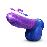 Absalom-Caterpillar 9-Inch Color-changing Intelligent Heating 3 Thrusting 5 Vibrating Dildo Bestgspot
