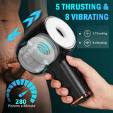Aegis - Handheld 8 Vibrating 5 Thrusting Male Masturbator Bestgspot
