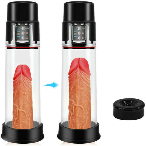 Automatic Transparent 4 Suction Male Penis Pump Bestgspot