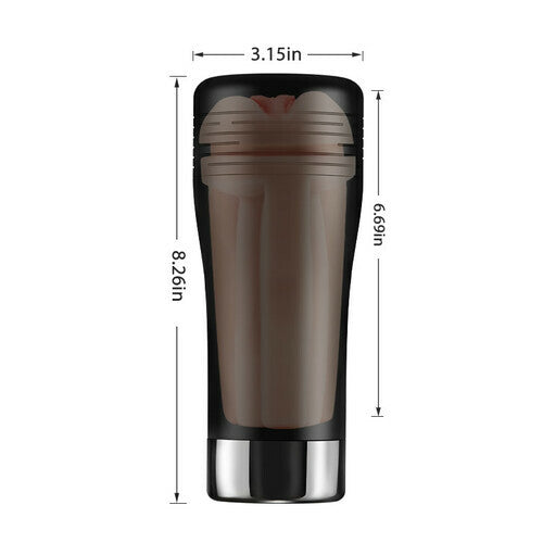 BestGSpot 10 Vibrating Modes Masturbator Cup With 3D Realistic Textured Pocket Vagina Pussy Bestgspot