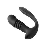 BestGSpot 3 Telescopic 12 Vibrations Dual Motors Prostate Massager with Remote Control Bestgspot