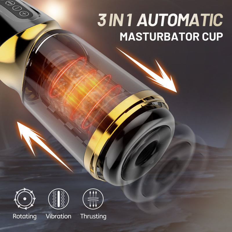 BestGSpot Beck 6 Thrusting & Vibrating Automatic Masturbation Cup Bestgspot