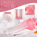 BestGSpot Crystal Jelly Silicone Lifelike Dildo with Suction Cup 8.07 Inch Bestgspot