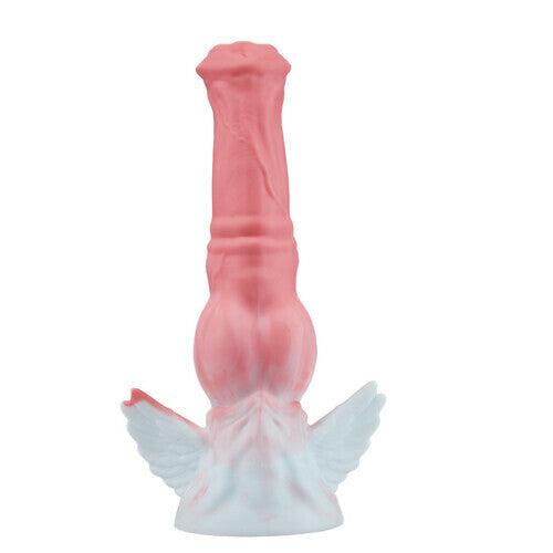 BestGSpot Pink Angel Silicone Dildo 7.78 Inch Bestgspot
