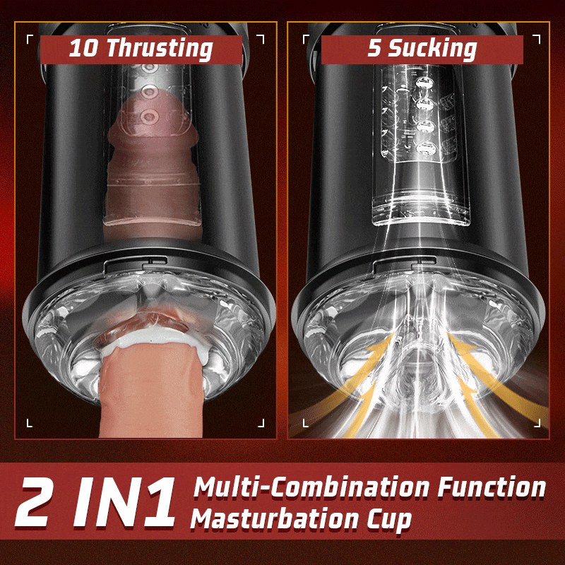 Eder - Automatic Sucking Thrusting Detachable Masturbation Cup Bestgspot
