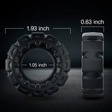 Experience Pleasure with the 1.05-Inch Silicone Wheel-Like Penis Ring Bestgspot