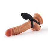 Explore Ecstasy: 10-Pattern Tongue-Licking Vibrating Penis Ring for Couples Pleasure Bestgspot