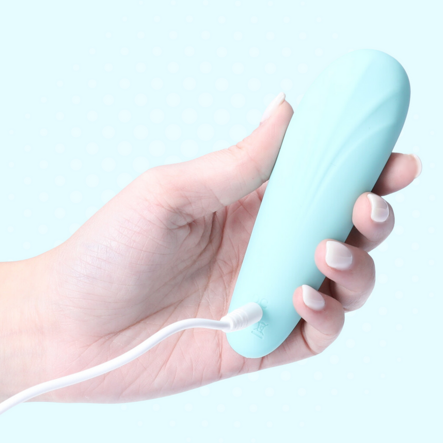 FREE Dolce Silicone Air Pulsating Clit Stimulator in Blue - Add To Your Cart! Bestgspot