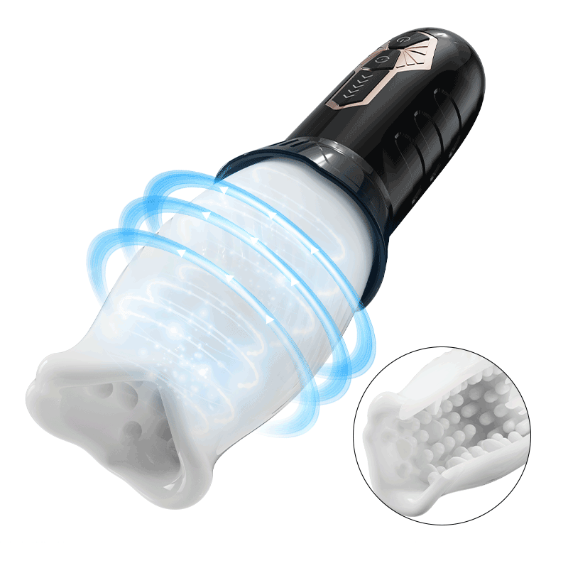 Free TORNADO 10 Vibration 5 Rotation Better Wrapping Automatic Stroker Bestgspot
