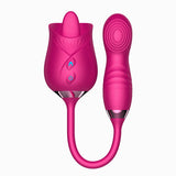 Indulge in Sensual Bliss with Our Dual-Ended Rose Vibrator Bestgspot