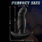 JOAIDA  Prostate Massager with APP Control 3 Thrusts & 9 Vibrations Bestgspot