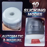 Leten -  Sexy Moaning 10 Sucking 10 Vibrating Bullet-style Halloween Cosplay Masturbator with LCD Display Bestgspot
