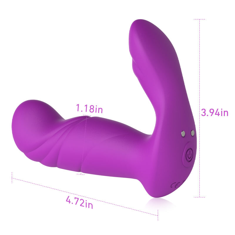 MIRAGE 10 Vibrations 10 Pulses Anal Prostate Massager Remote Control Bestgspot