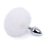 Metal Pink Hairball Base Butt Plug for Experienced Men or Women 5.51 Inch Bestgspot