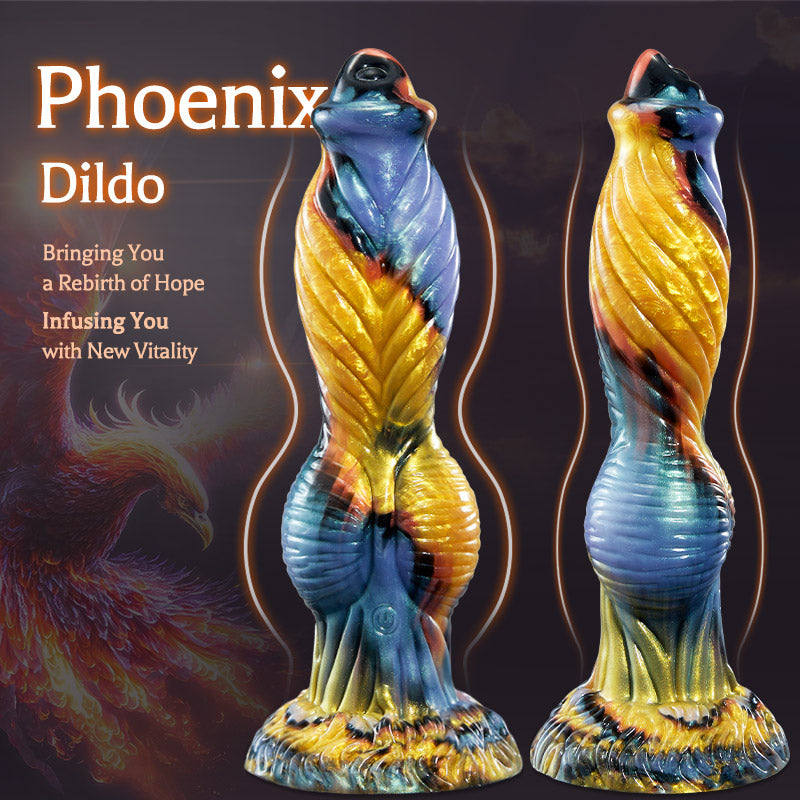 Phoenix - Animal Texture 7 Thrusting Vibrating Big Sucker Monster Dildo 10.23 Inch Bestgspot