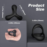 S-HANDE 1.14-Inch Silicone Penis Ring for Erection Enhancing Bestgspot