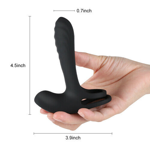 SHand Remote Insertable Vibrating Cock Ring Bestgspot