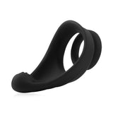 Silicone Erection Enhancing Dual Dick Ring with Taint Teaser Bestgspot