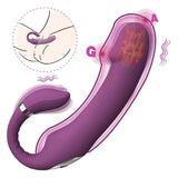 Sophia-3 IN 1 Heating Purple Vibrator Clit Rubbing Massager Bestgspot