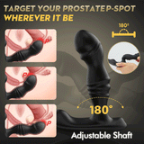 Tango - Variable Speed Vibrating Male Prostate Toy with 180° Adjustable Shaft Bestgspot
