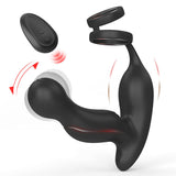U-GONSER 3-IN-1 Prostate Massager: 11 Vibrations & Dual Penis Ring Bestgspot