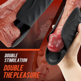 Upgraded 10 Pulse Vibrating Fully Wrapped Glans Trainer Bestgspot
